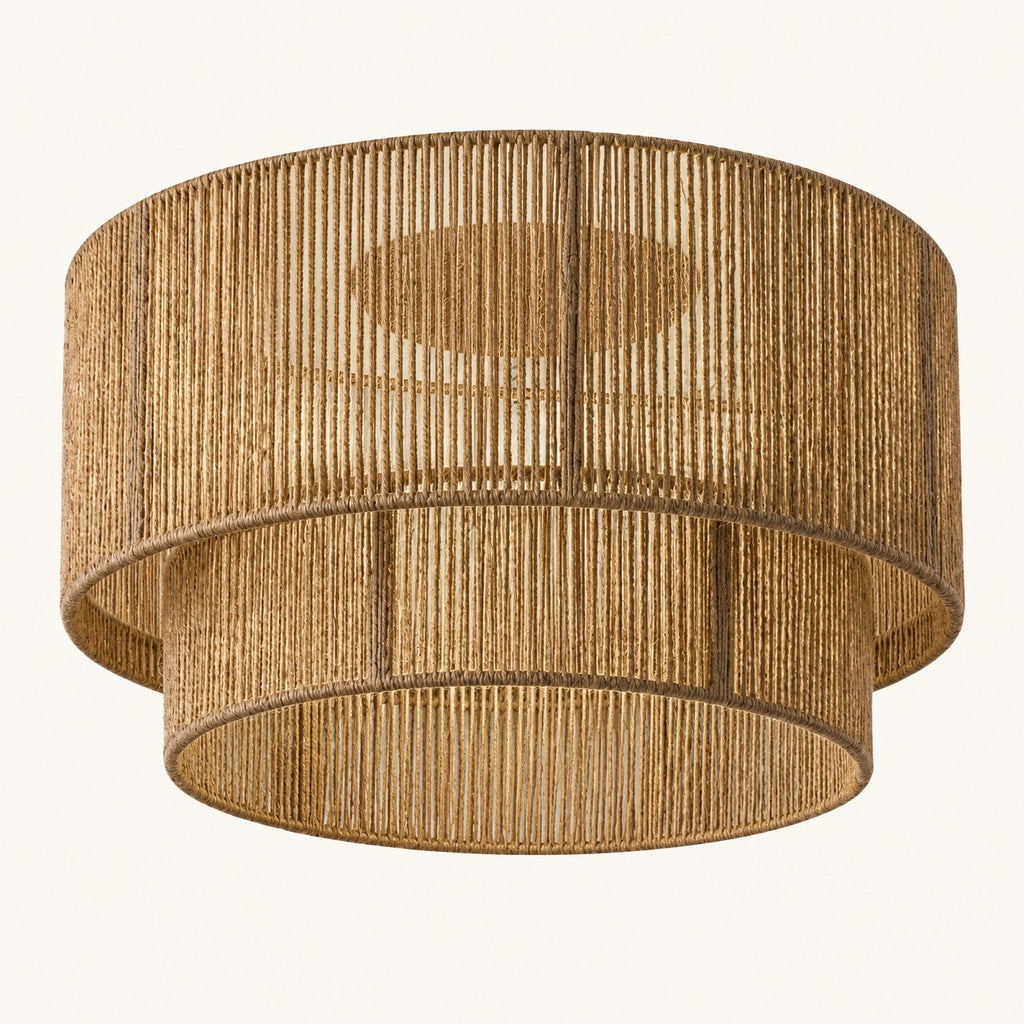 Luminaire de plafond Duna vu de trois quarts